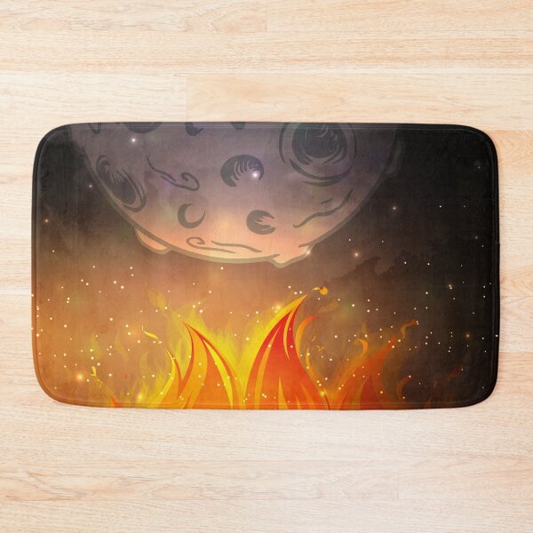 Item preview, Let it fire to the moon - Fire sign - The Five Elements Abstract  Symbol designed and sold by thewishdesigns.