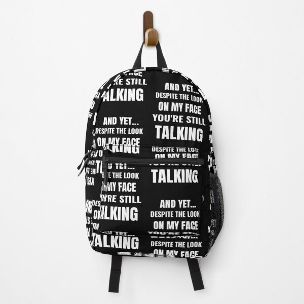 Item preview, Funny Despite the look on my face youre still talking Joke designed and sold by Rivall.