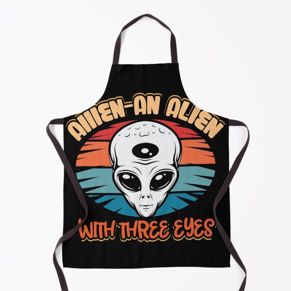 Item preview, Alllien-An Alien with three Eyes science  shirt designed and sold by Grinover.
