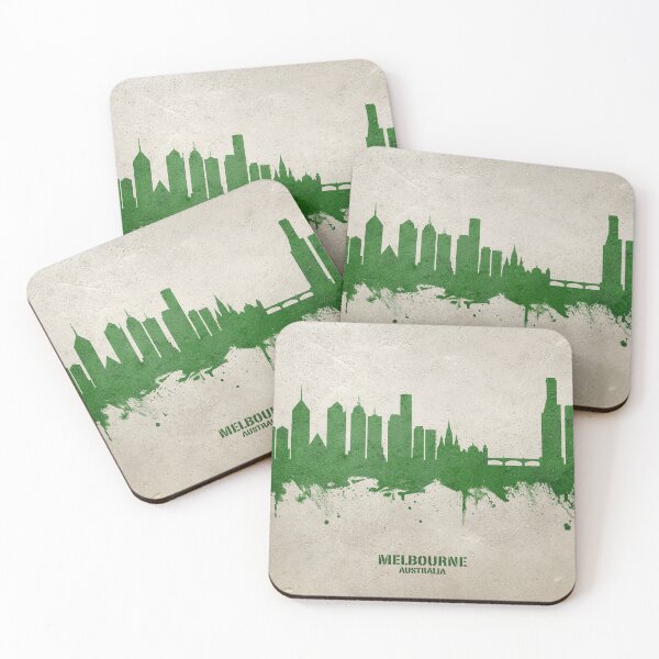 Item preview, Melbourne Australia Skyline designed and sold by ArtPrints.