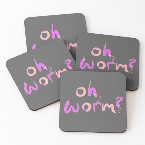 Item preview, Oh, worm? Worm On A String designed and sold by SeesawsArt.