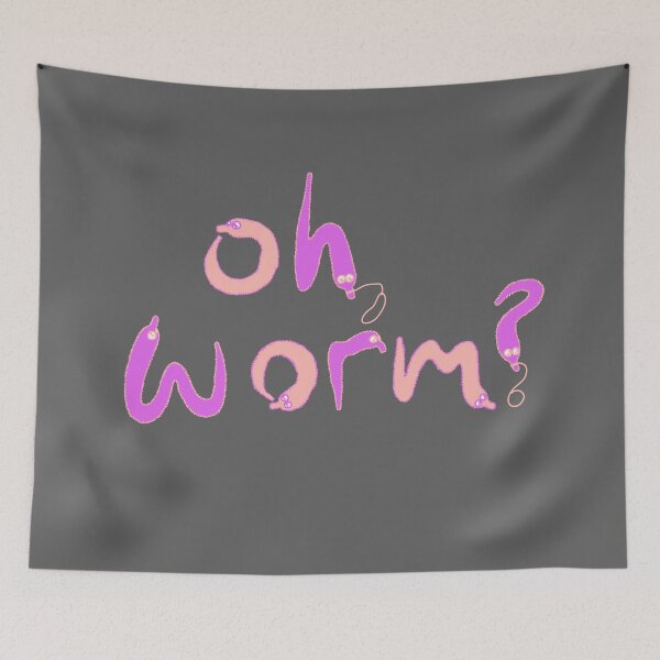 Item preview, Oh, worm? Worm On A String designed and sold by SeesawsArt.