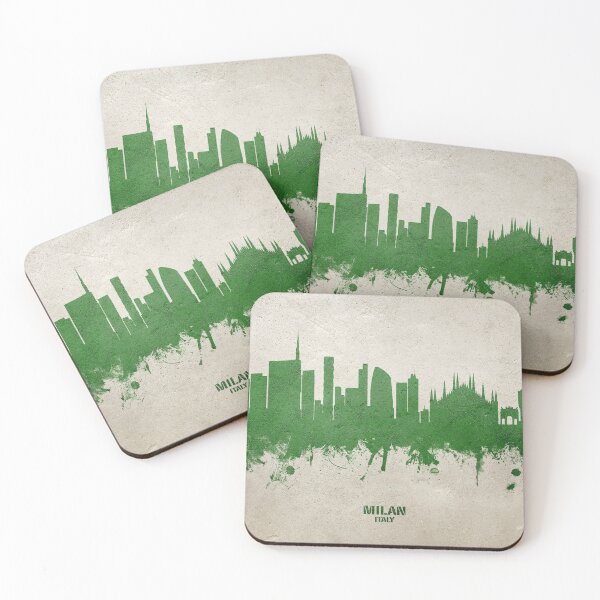 Item preview, Milan Italy Skyline designed and sold by ArtPrints.