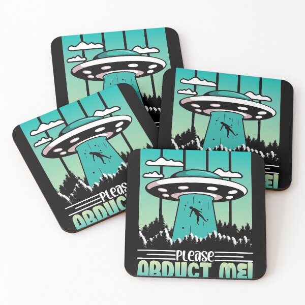 Item preview, Please Abduct Me aliens shirt science designed and sold by Grinover.