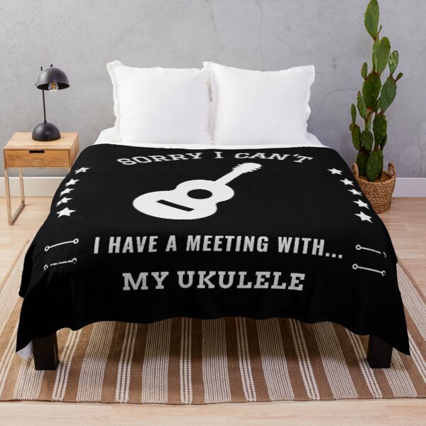 Item preview, Sorry, I can't I have a meeting with... my ukulele designed and sold by joabaj.