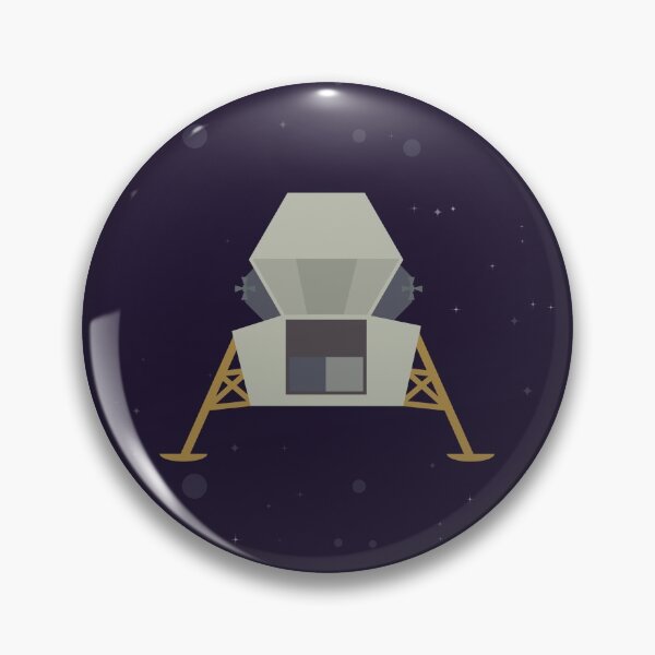 Item preview, Lunar Module Illustration designed and sold by DesignAmbo.