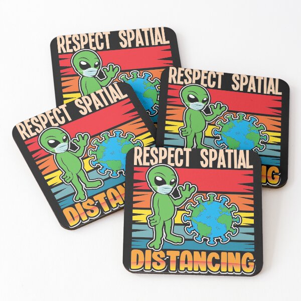 Item preview, Respect Spatial Distancing #stayathome designed and sold by Grinover.