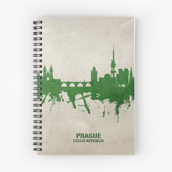 Item preview, Prague (Praha) Czech Republic Skyline designed and sold by ArtPrints.