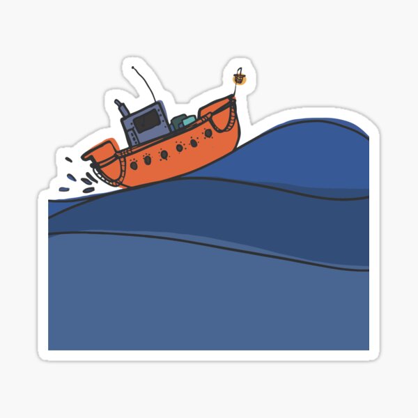 UNA BARCA Sticker