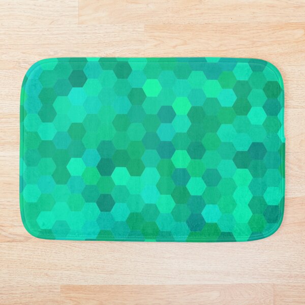 Item preview, Green Hexagon Pattern designed and sold by Upward.