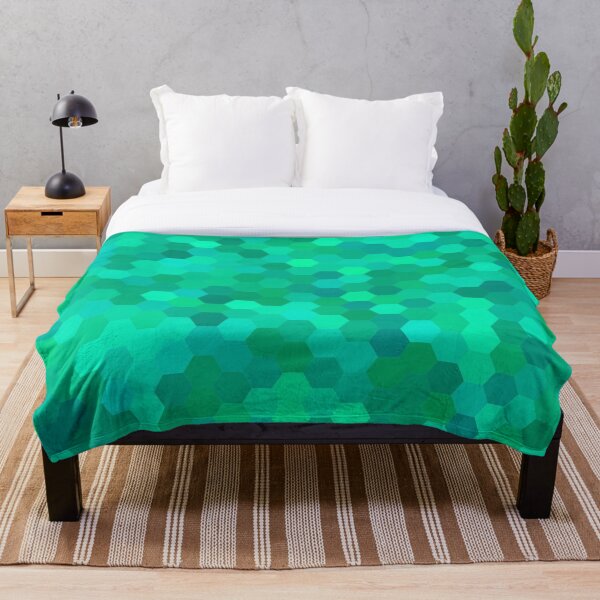 Item preview, Green Hexagon Pattern designed and sold by Upward.