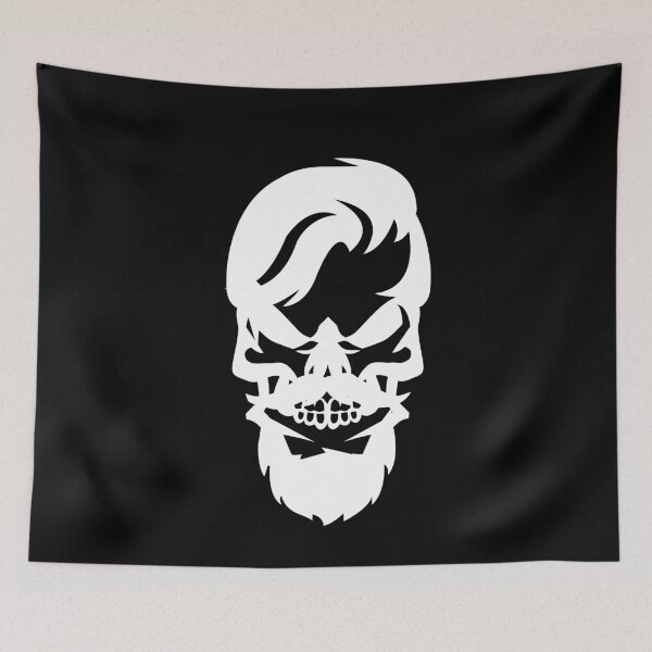 Item preview, Viking skull beard skull beard bearer father designed and sold by DerNerd.