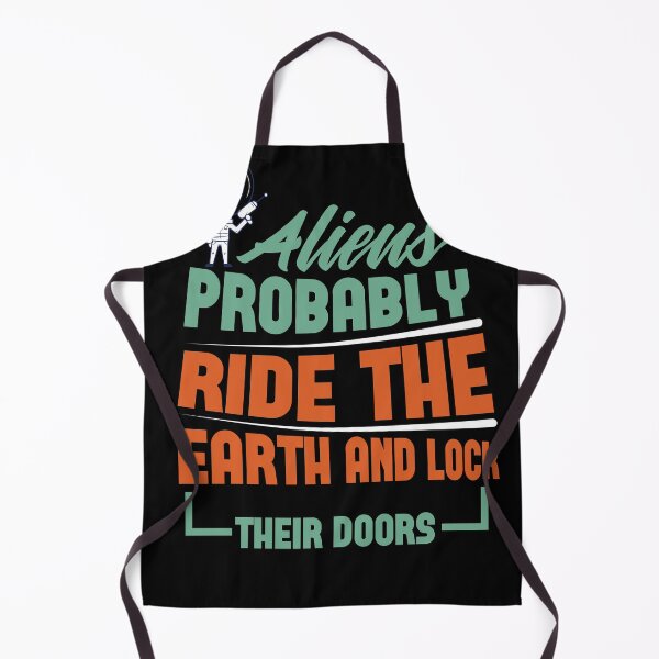 Item preview, Aliens Probably ride the earth and lock their door designed and sold by Grinover.