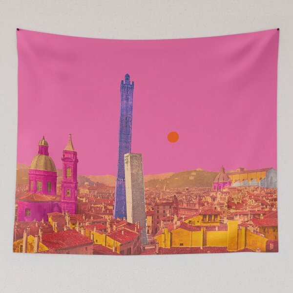 Artikelvorschau, Skyline Bologna,vintage Italien entworfen und verkauft von Mauswohn.