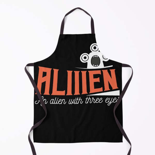 Item preview, Alllien an alien with three eyes funny shirt designed and sold by Grinover.