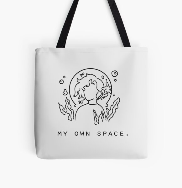 My Own Space Aesthetic Minimalist/Simple Design Tote Bag for Sale by  Neroaida