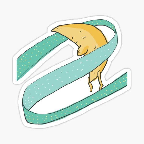 UNA LUNA Sticker