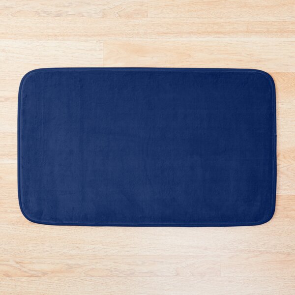 Deep Sea Blue Bath Mat