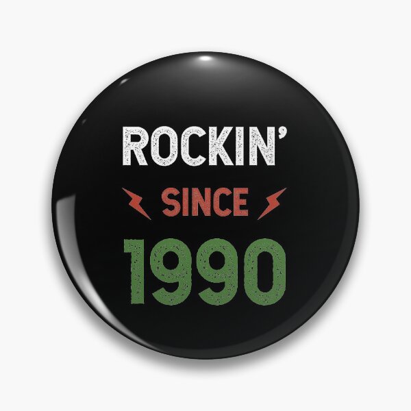 Item preview, Gift for 30 Year Old: Classic Rock 1990 30th Birthday designed and sold by DiogoCalheiros.