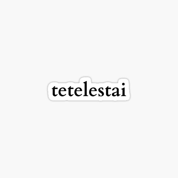Artikel-Vorschau von Tetelestai oder es ist fertig, designt und verkauft von allforJesus.