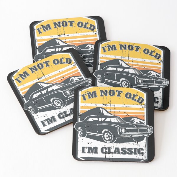 Item preview, I'm Not Old I'm Classic for Oldtimer Enthusiast vintage designed and sold by starider.