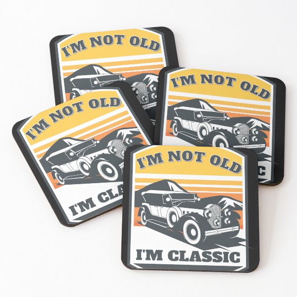 Item preview, Copy of I'm Not Old I'm Classic for Oldtimer Enthusiast vintage designed and sold by starider.