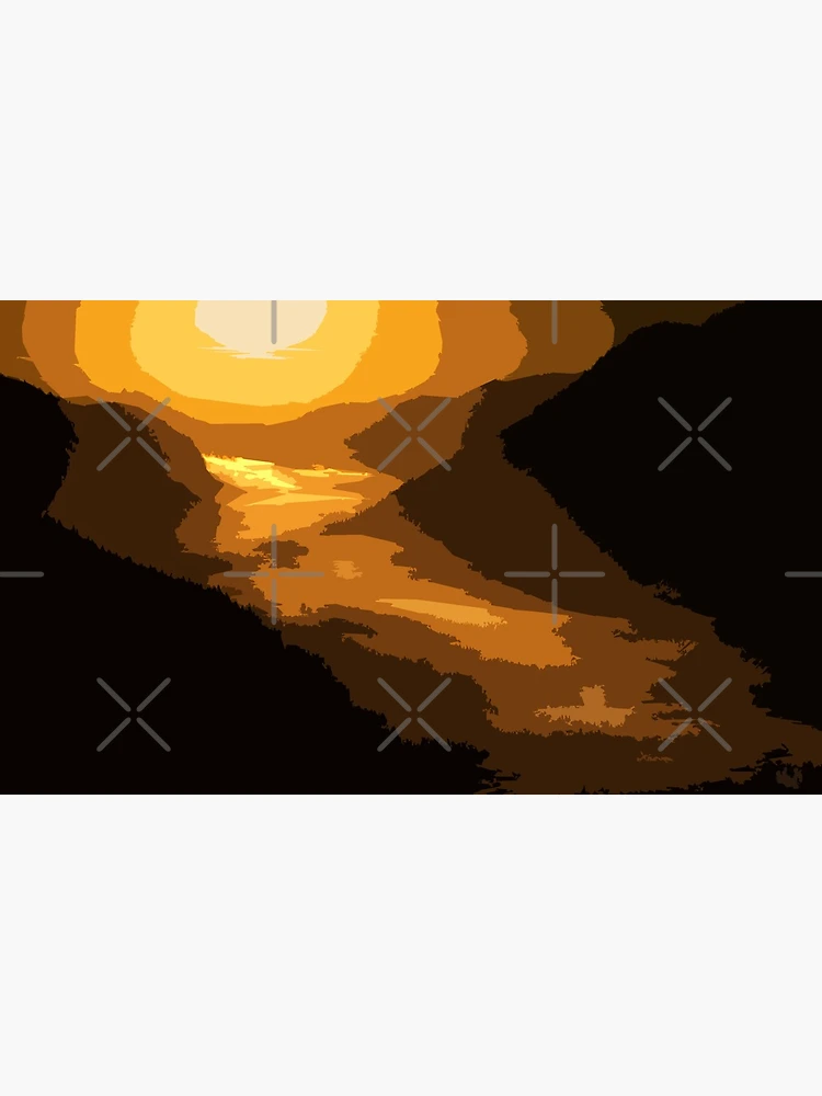 Thumbnail 4 of 4, Coffee Mug, Abstract High Contrast Sunset designed and sold by AbstractIdeas.