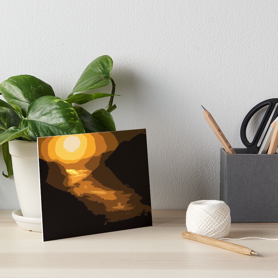 Item preview, Art Board Print designed and sold by AbstractIdeas.