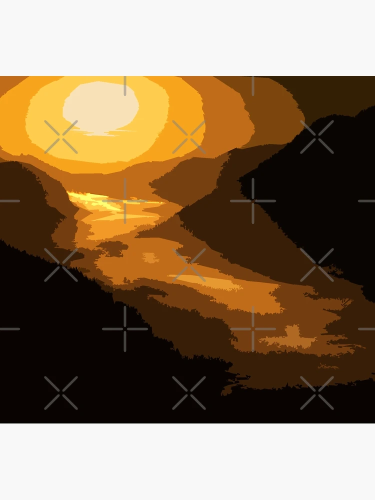 Thumbnail 5 of 5, Socks, Abstract High Contrast Sunset designed and sold by AbstractIdeas.