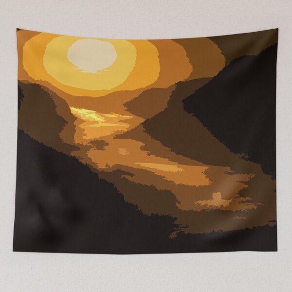 Item preview, Abstract High Contrast Sunset designed and sold by AbstractIdeas.