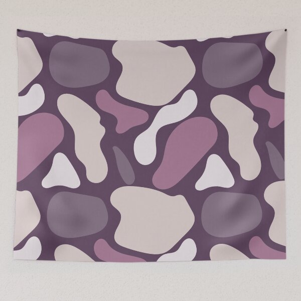 Item preview, Abstract Liquid Colorful Shapes Pattern designed and sold by Aysel's Designs.