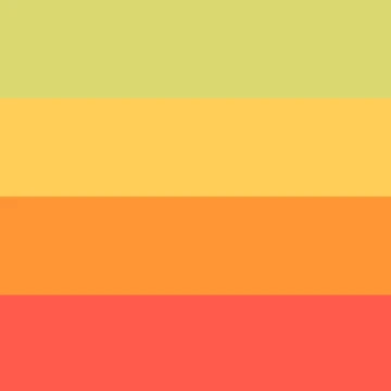 Artwork thumbnail, Autumn Ripe Mix Solid Color by WayneTower