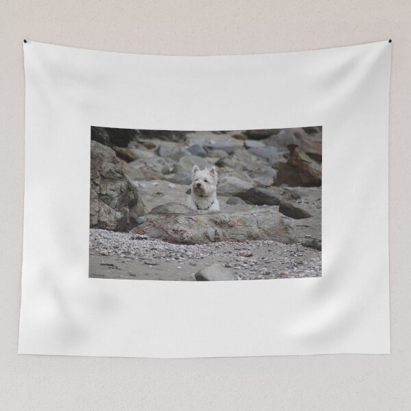 Item preview, Westy having fun on a beach designed and sold by CornishPano.