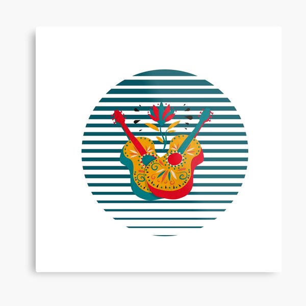 Ukulele Metal Print