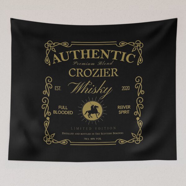 Item preview, CROZIER Whisky Label | Border Reivers designed and sold by yourscotborders.