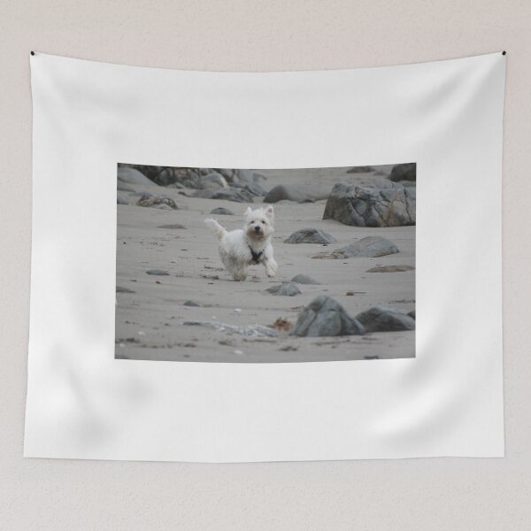 Item preview, Westy running on a beach designed and sold by CornishPano.