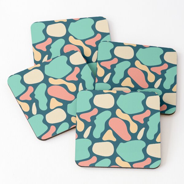 Item preview, Abstract Liquid Colorful Shapes Pattern designed and sold by Aysel's Designs.