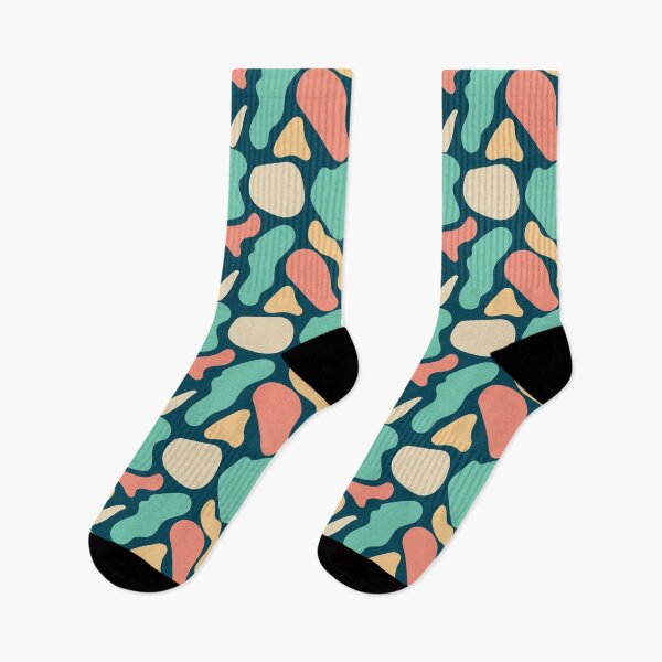 Item preview, Abstract Liquid Colorful Shapes Pattern designed and sold by Aysel's Designs.