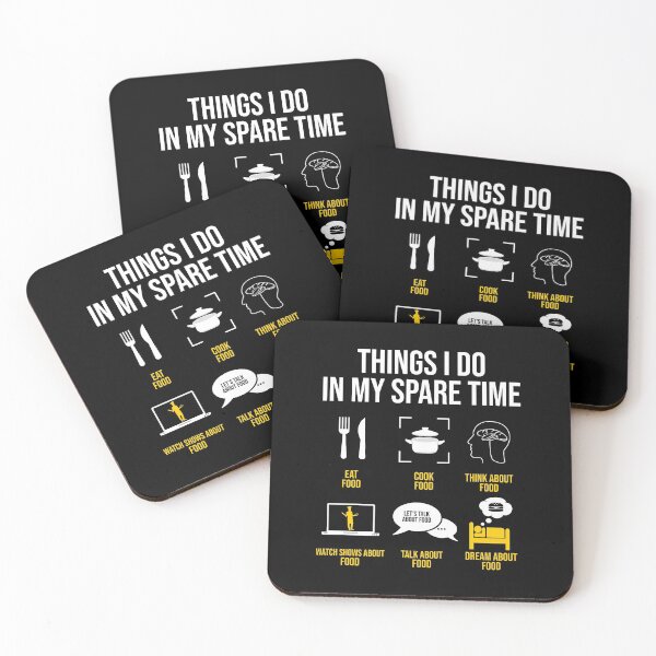 Item preview, Cooking food - Things I do in my spare time designed and sold by Giacob.