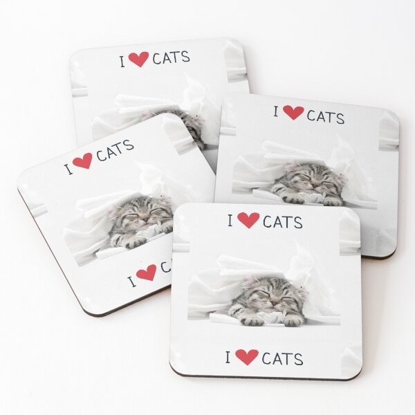 Item preview, Cat Lover " I Love Cats " designed and sold by findsbyjune374.