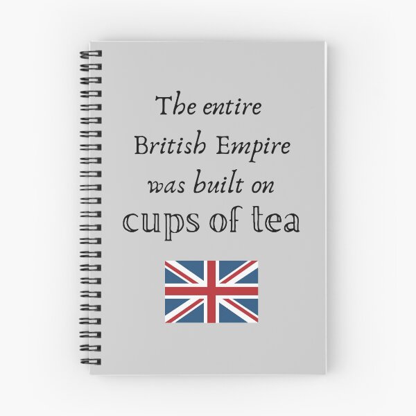 Item preview, The entire British Empire was built on cups of tea mug cup designed and sold by TheTeaTimeWorks.