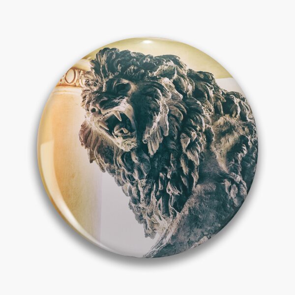 Item preview, gladiators den lion statue vintage background designed and sold by fineartitalia.