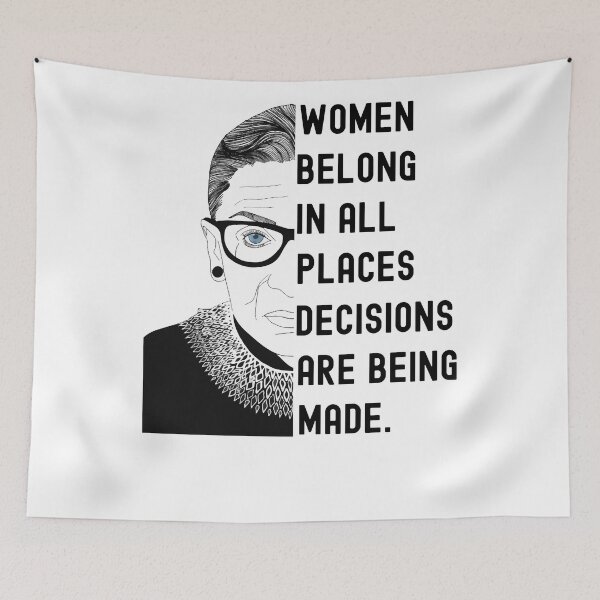 Item preview, Notorious RBG TShirt Quote Feminist Gift designed and sold by chris-ellis-art.