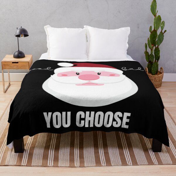 Item preview, Grumpy Santa Claus Good or Bad? You Choose designed and sold by Nathalie Aynié.