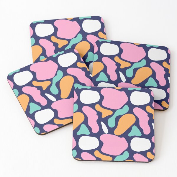 Item preview, Abstract Liquid Colorful Shapes Pattern designed and sold by Aysel's Designs.
