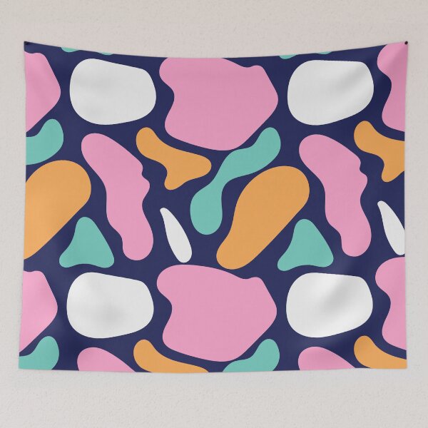 Item preview, Abstract Liquid Colorful Shapes Pattern designed and sold by Aysel's Designs.