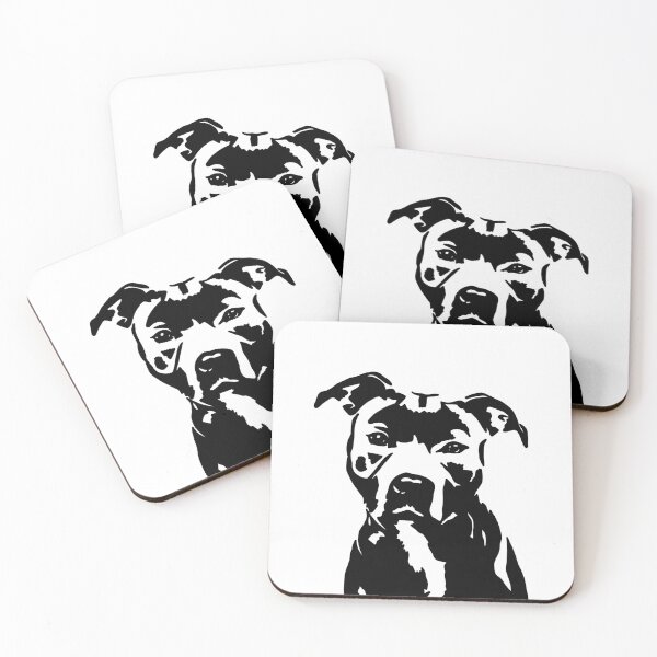 Item preview, Pitbull Minimalist Dog designed and sold by Whoofster.