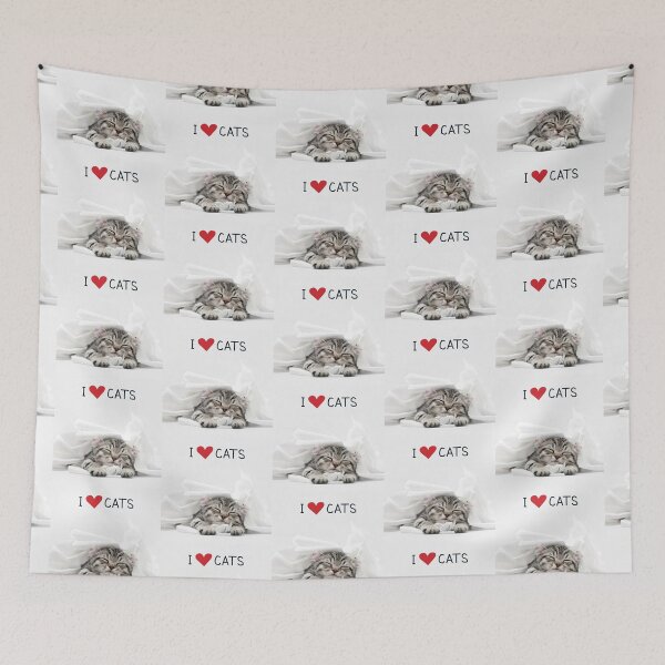 Item preview, Cat Lover " I Love Cats " designed and sold by findsbyjune374.