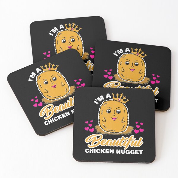 Item preview, I'm A Beautiful Chicken Nugget I Nug Life designed and sold by RosaMapes.
