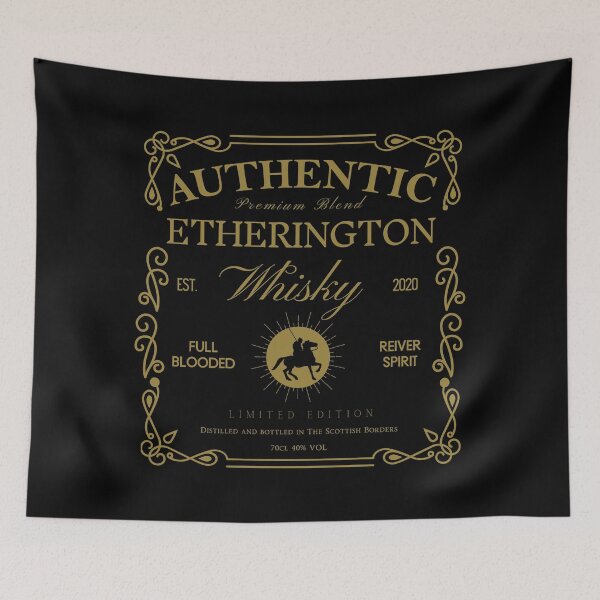 Item preview, ETHERINGTON Whisky Label | Border Reivers designed and sold by yourscotborders.